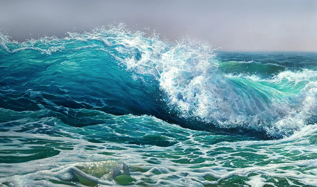 Untitled, 2022, oil on canvas — painting by Luis Alberto Saldaña