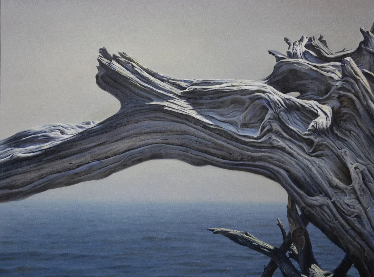 Evocations I, 2017, oil on canvas — painting by Luis Alberto Saldaña