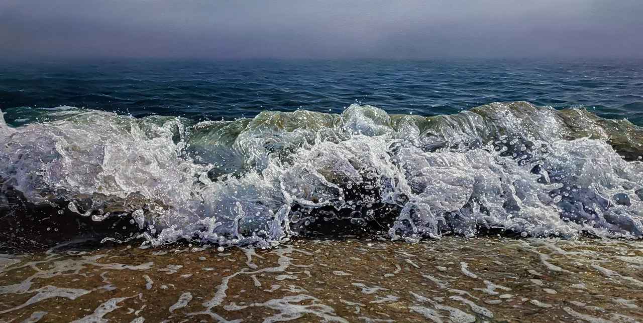 Untitled, 2022, oil on canvas — painting by Luis Alberto Saldaña