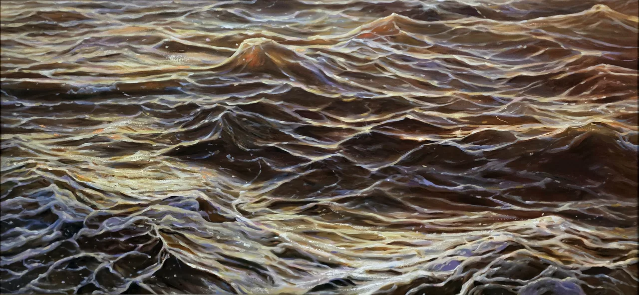 Untitled, 2025, oil on canvas — painting by Luis Alberto Saldaña
